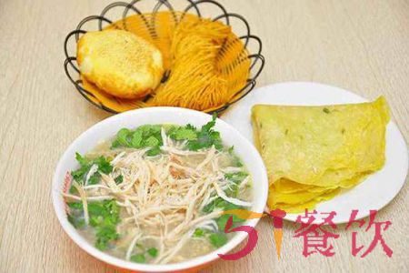 早上好油饼母鸡汤加盟