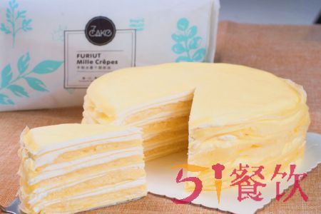 7cake榴莲千层蛋糕加盟