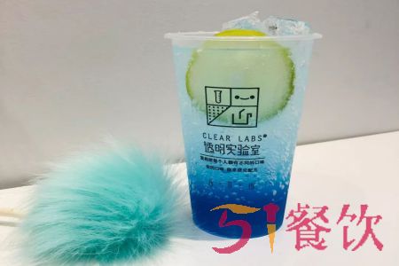 透明实验室奶茶加盟