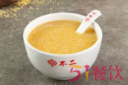 不二粥铺加盟